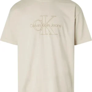 Calvin Klein T Shirt Uomo Monologo Washed Calvin Klein T Shirt Uomo Monologo Washed