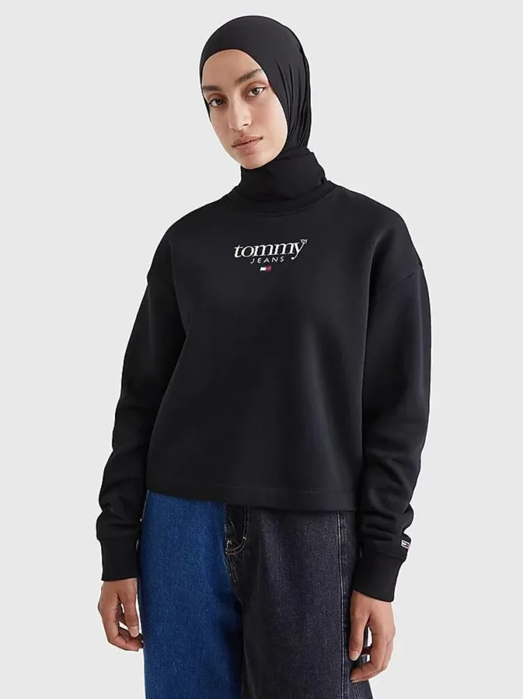 Tommy Hilfiger Felpa Donna Essential Logo 1