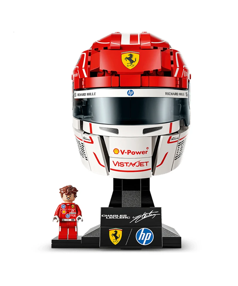 Casco di Charles Leclerc Scuderia Ferrari HP - immagine 3