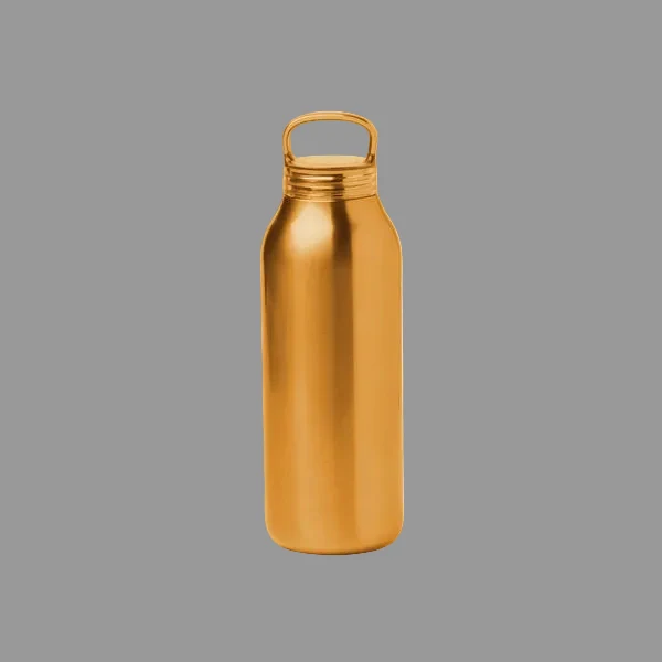 Borraccia Termica in Acciaio Inossidabile 304 500ml – Impugnatura Avvitabile Traslucida e Base Antiscivolo