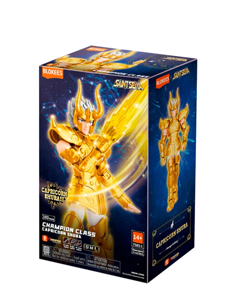 Saint Seiya Blokees Plastic Model Kit Champion Class Capricorn Shura 10