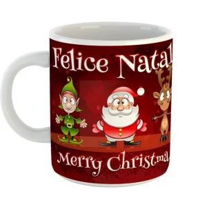 Tazza Mug NATALE – Felice natale merry christmas Tazza Mug NATALE – Felice natale merry christmas