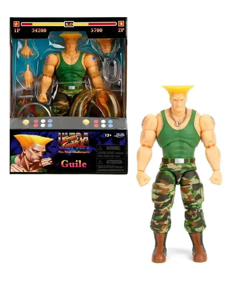 Street Fighter II: Guile – Action Figure Deluxe in Scala 1:12 Street Fighter II: Guile – Action Figure Deluxe in Scala 1:12