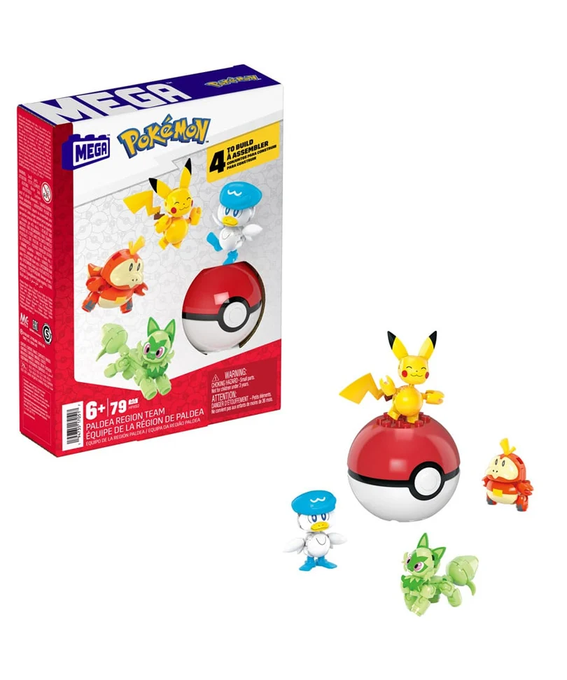 Pokémon Mega Construx Construction Set Paldea Region Team - immagine 2