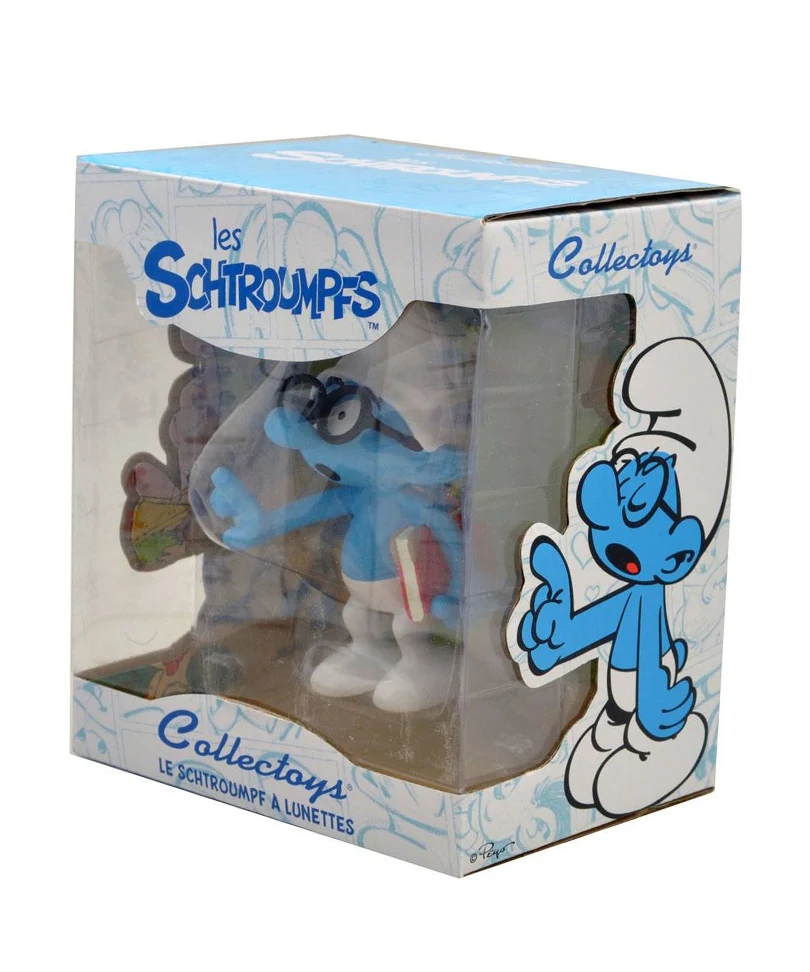 The Smurfs - Statue Brainy Smurf 15 cm - immagine 2