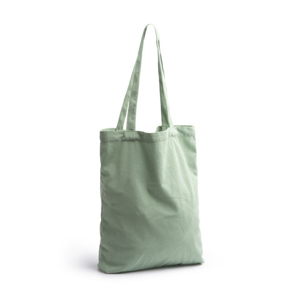 Borsa in Velluto a Coste – Manici Lunghi 60 cm, Stile Casual e Confortevole