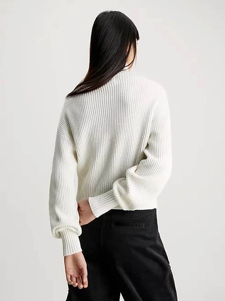 Calvin Klein Maglia Donna Blown Up Ck Loose Sw - immagine 3