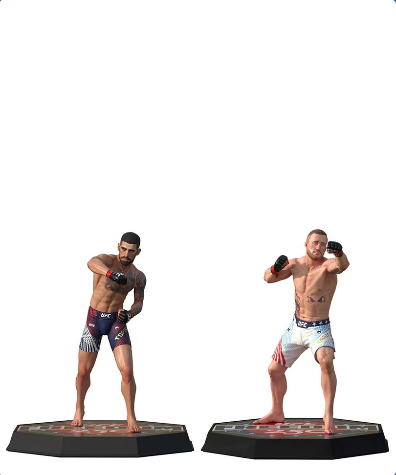 UFC Freedom 250 – Ilia Topuria & Justin Gaethje 2-Pack Action Figure Set - immagine 2