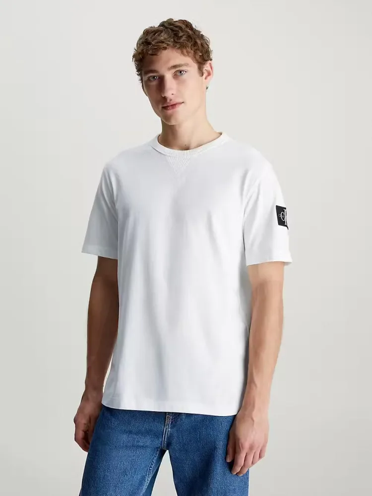 Calvin Klein T Shirt Uomo Badge Regular - immagine 2