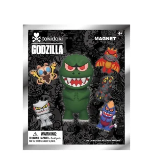 Tokidoki x Godzilla – 3D Foam Magnets (Blind Box) Tokidoki x Godzilla – 3D Foam Magnets (Blind Box)