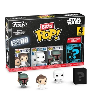 Princess Leila / Snow Trooper / Boba Fett / Mystery (4-Pack) Princess Leila / Snow Trooper / Boba Fett / Mystery (4-Pack)