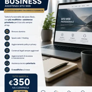 Piano Business – Assistenza Sito Web vetrina Piano Business – Assistenza Sito Web vetrina
