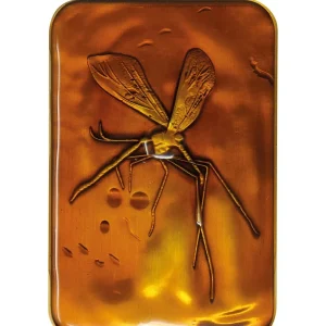 Jurassic Park Fossile di Mosquito in Ambra Limited Edition Jurassic Park Fossile di Mosquito in Ambra Limited Edition