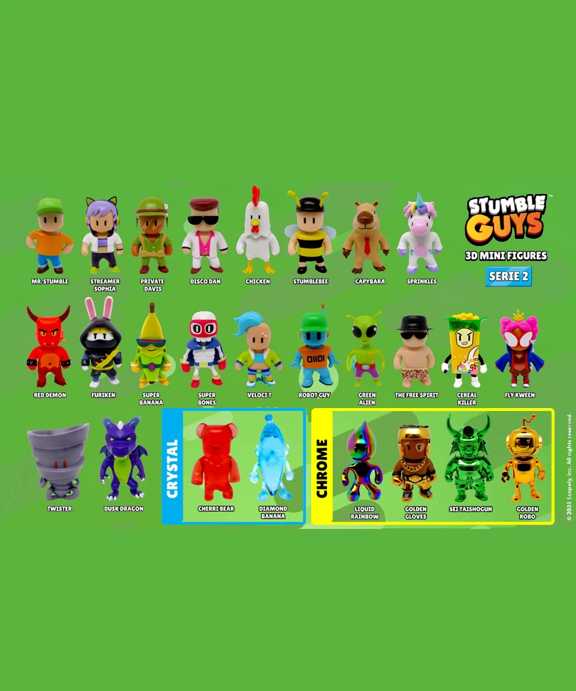 Stumble Guys - Minifigures 3D Serie 2 - immagine 2