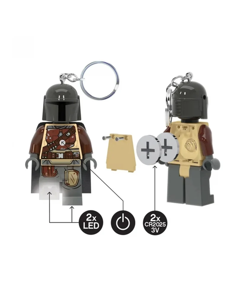 Portachiavi LEDLITE The Mandalorian - immagine 3
