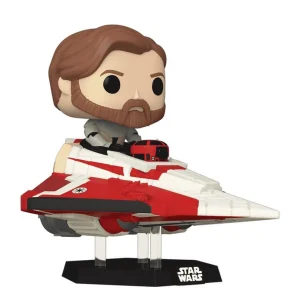 Obi-Wan Kenobi in Delta 7 Jedi Starfighter Obi-Wan Kenobi in Delta 7 Jedi Starfighter