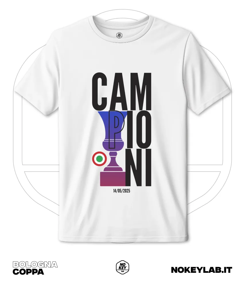 Maglia Celebrativa Bologna Coppa Italia 2025 Campioni – Vittoria Storica per i Rossoblù - immagine 3