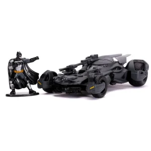 Batmobile con Figure di Batman Justice League Hollywood Rides Diecast Model 1/32 Batmobile con Figure di Batman Justice League Hollywood Rides Diecast Model 1/32