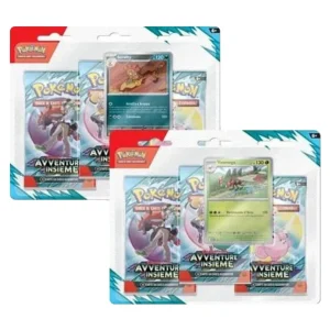 Pokemon Scarlatto e Violetto: Avventure Insieme – Blister 3 Buste + 1 Card Pokemon Scarlatto e Violetto: Avventure Insieme – Blister 3 Buste + 1 Card