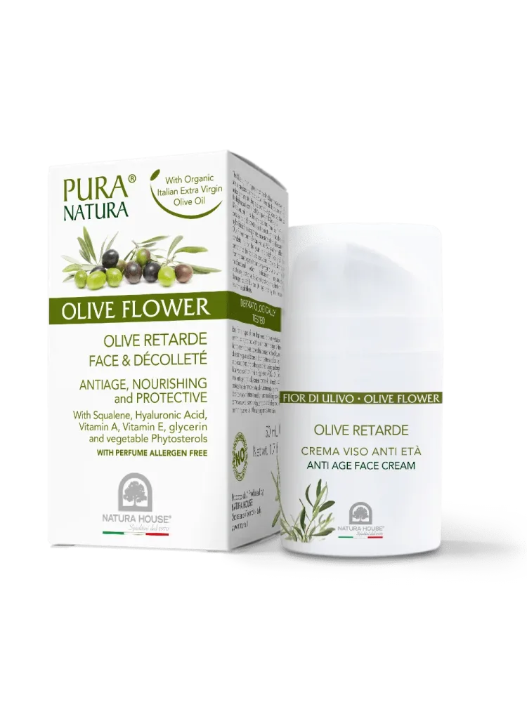 FIOR DI ULIVO CREMA ANTIETA' VISO & DÉCOLLETÉ Nutre e Protegge - immagine 3