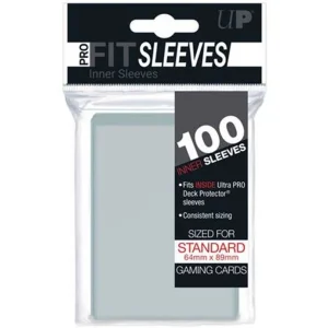 Pro-Fit Sleeves – Bustine Protettive – Clear (100 Sleeves) Pro-Fit Sleeves – Bustine Protettive – Clear (100 Sleeves)