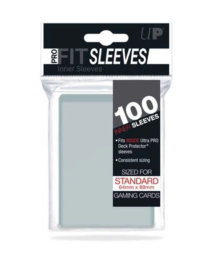 Pro-Fit Sleeves - Bustine Protettive - Clear (100 Sleeves)