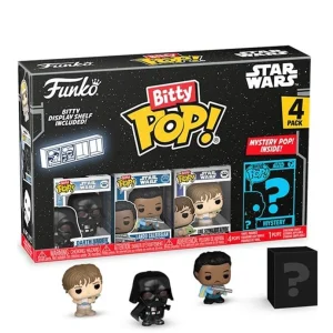 Darth Vader / Lando Calrissian / Luke Skywalker & Yoda / Mystery (4-Pack) Darth Vader / Lando Calrissian / Luke Skywalker & Yoda / Mystery (4-Pack)