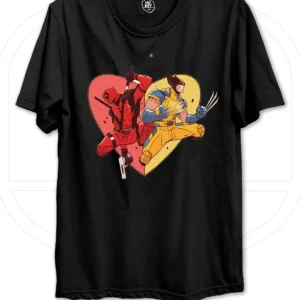 Maglia Deadpool e Wolverine | T-Shirt Supereroi Marvel