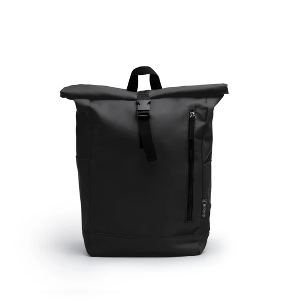 Zaino in RPET 600D – Scomparto Espandibile, Tasca Esterna Zip, Tasche Laterali e Spallacci Imbottiti - immagine 2