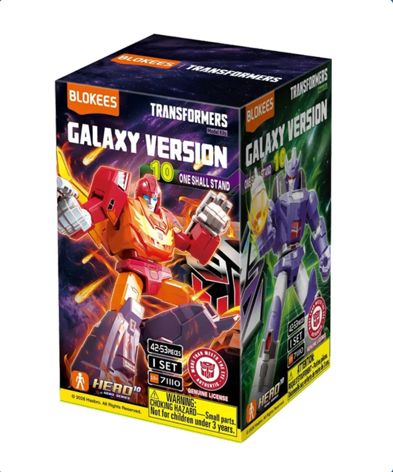 Transformers Blokees Plastic Model Kit One Shall Stand Version 10 - Blind Box