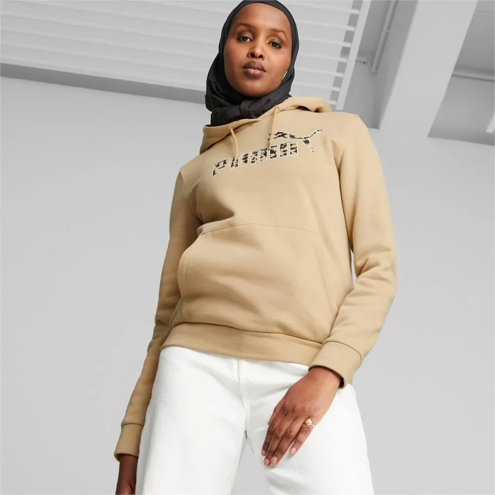 Puma Felpa Donna Ess + Animal Hoodie - immagine 2