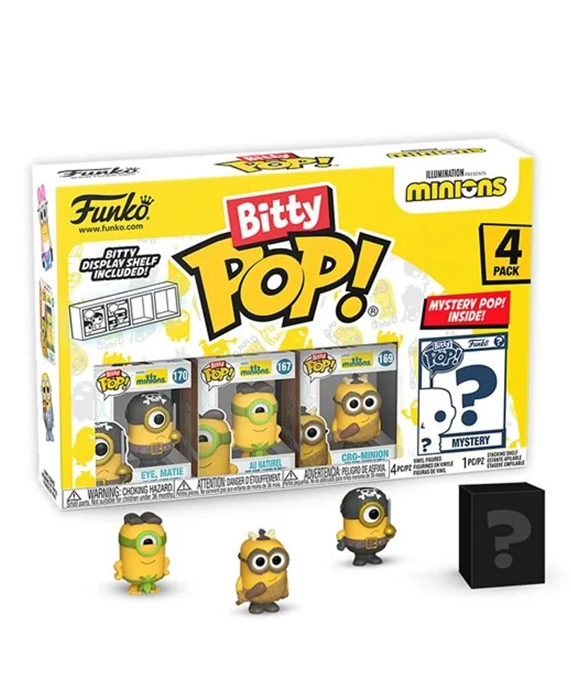 Eye Matie / Cro-Minion / Au Naturel / Mystery Bitty (4-Pack)