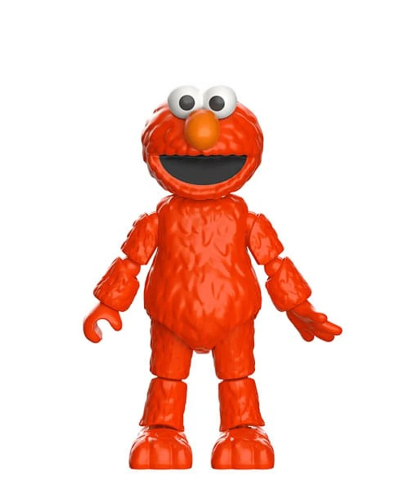 Sesame Street Blokees Plastic Model Kit Classic Class Elmo - immagine 2