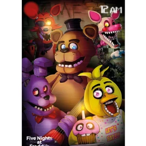 Poster Five Nights At Freddy’s: Vari Personaggi Poster Five Nights At Freddy’s: Vari Personaggi