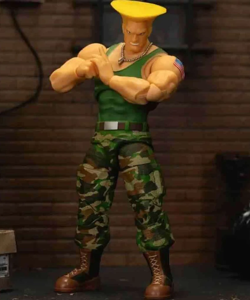 Street Fighter II: Guile - Action Figure Deluxe in Scala 1:12 - immagine 3