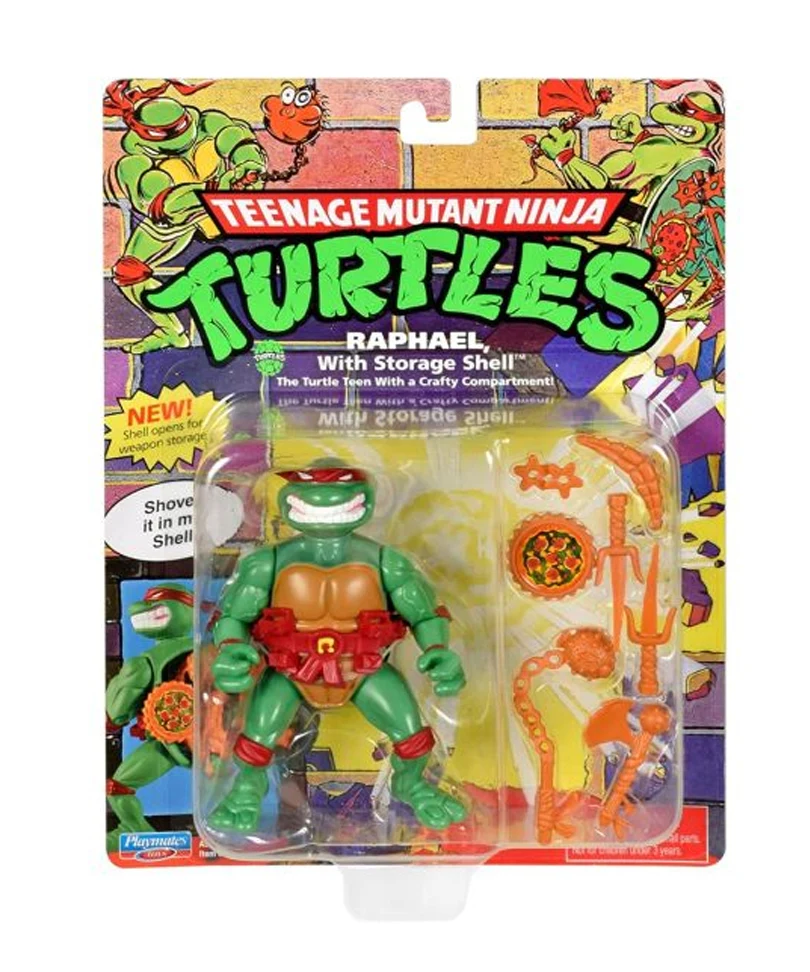 Raphael With Storage Shell - Teenage Mutant Ninja Turtles Action Figures