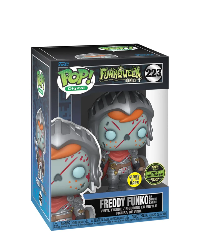 Freddy Funko as Zombie Knight (Glow in the Dark)