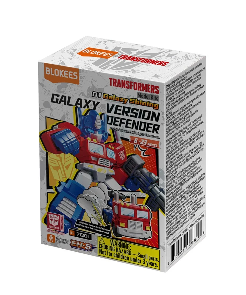Transformers Blokees Plastic Model Kit Defender Version 01 Blind Box