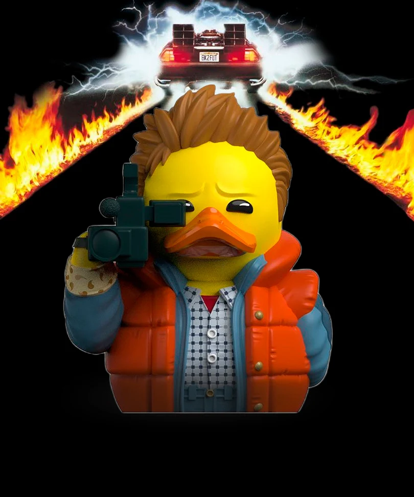 Back To The Future Marty McFly TUBBZ Cosplaying Duck Collectible - immagine 2