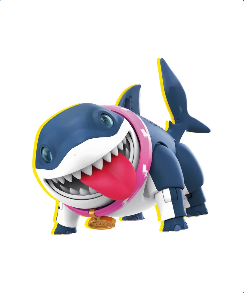 Marvel Rivals Blokees Plastic Model Kit Champion Class 12 Jeff The Land Shark - immagine 2