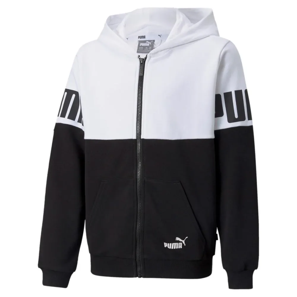 Puma Felpa Junior Power Color Block Fzip