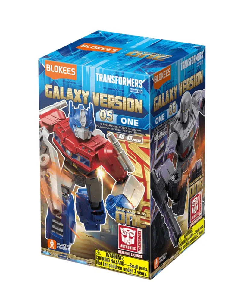 Transformers Blokees Plastic Model Kit Galaxy Version 05 Blind Box