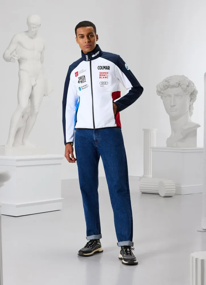 Colmar Soft Shell Felpa Uomo Neve