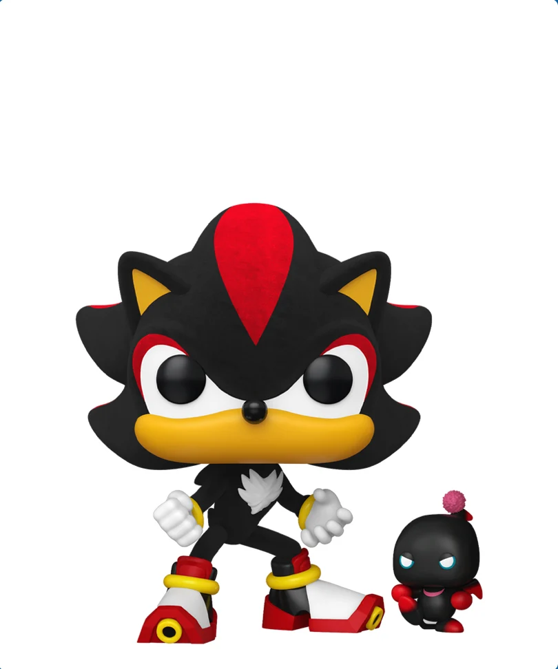 Shadow with Dark Chao (Flocked)
