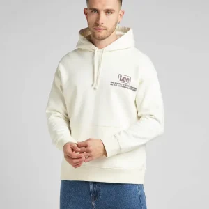 Lee Felpa Uomo Logo Loose Hoodie