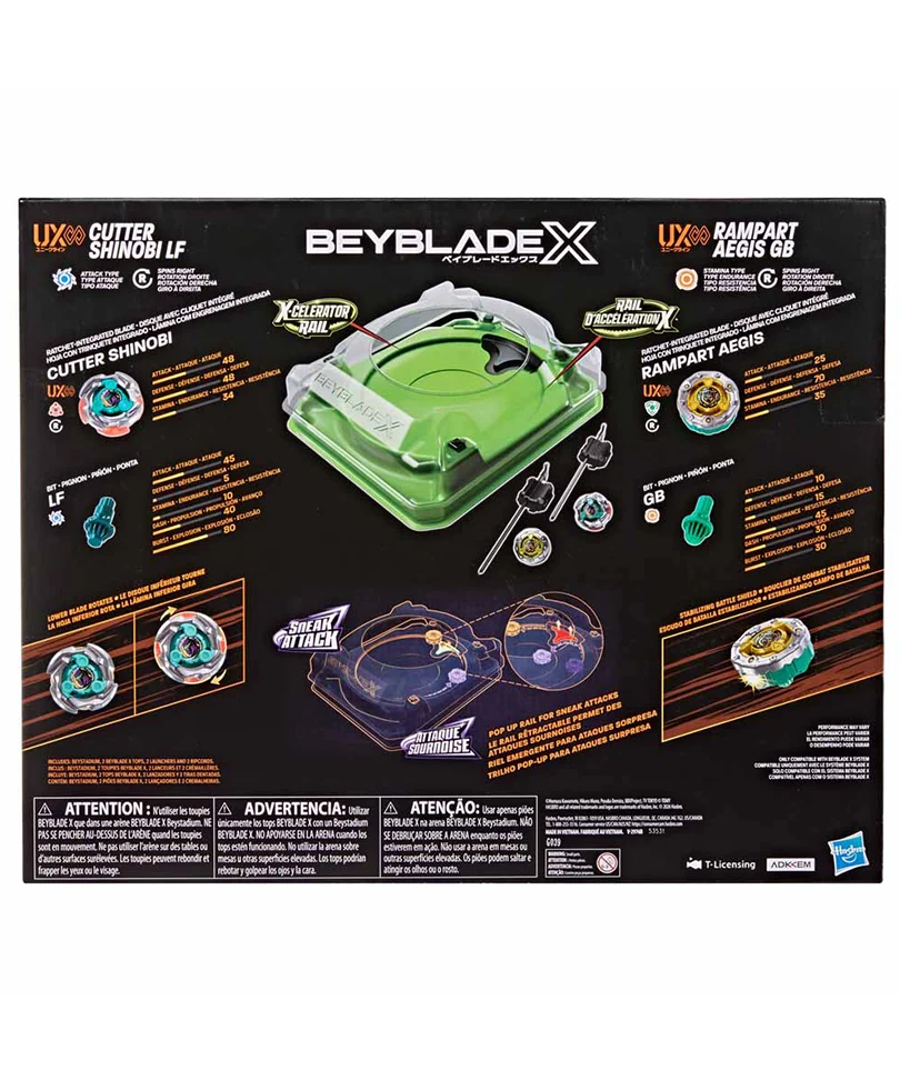Beyblade X - Sneak Attack Battle Set - immagine 3