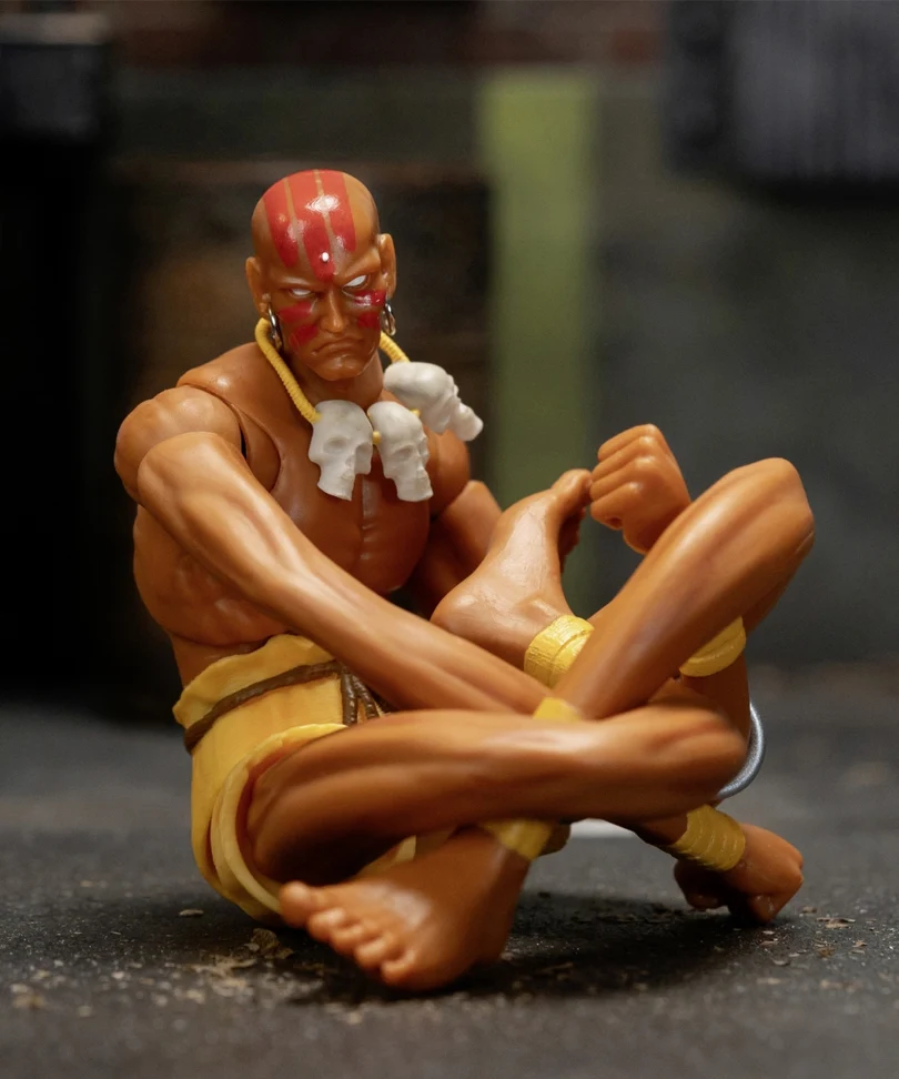 Street Fighter II: Dhalsim - Action Figure Deluxe in Scala 1:12 - immagine 3