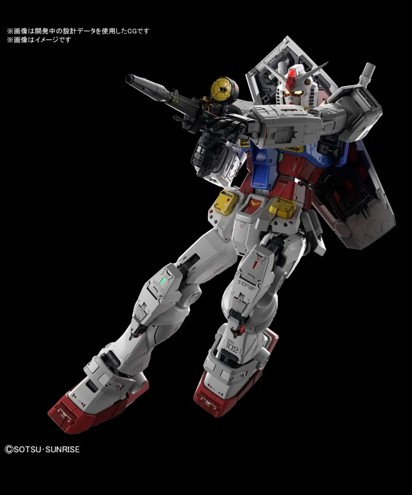 Model Kit: Perfect Grade Gundam RX-78-2 UNLEASHED 1/60 Bandai - immagine 3