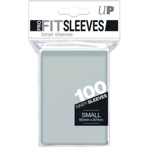 ULTRA PRO Bustine Protettive Pro-Fit Small Clear 100pz ULTRA PRO Bustine Protettive Pro-Fit Small Clear 100pz