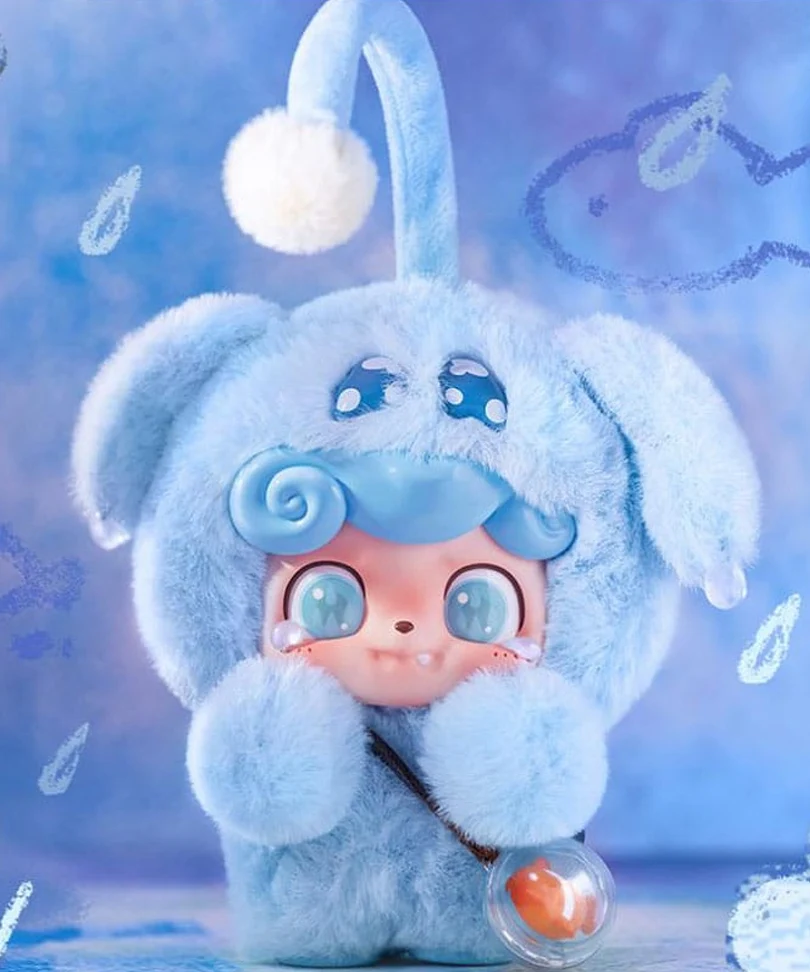 QKid: Emotional Hairy Monsters Series - Blind Box (12/14 cm) - immagine 3